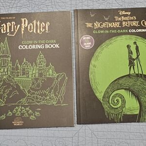 Harry Potter OR Nightmare Before Christmas Coloring Books